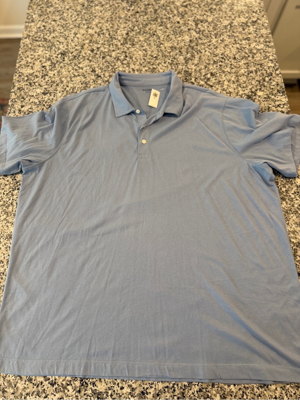 Old Navy Men's Light Blue Polo Shirt